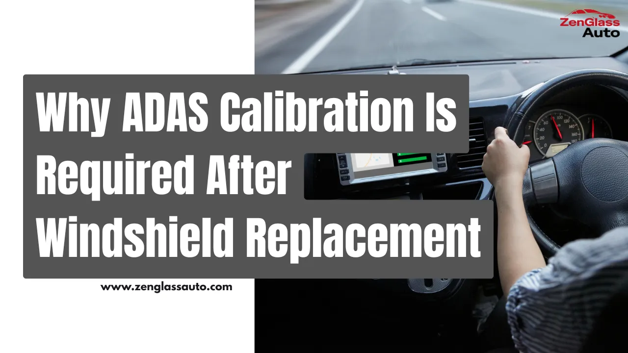 Why ADAS Calibration Is Required After Windshield Replacement: Learn why ADAS calibration is necessary after a windshield replacement, how it works, and why it helps keep your vehicle's advanced safety features operating correctly.