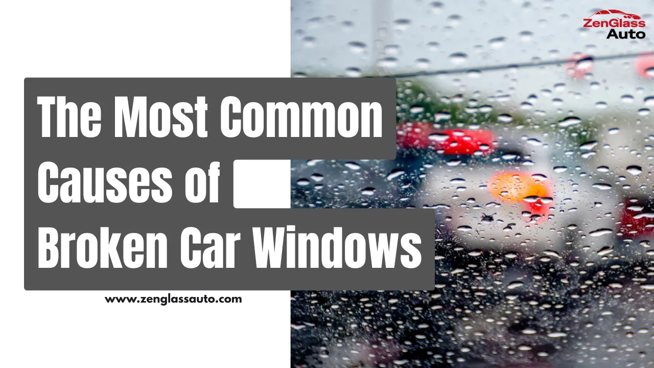 The Most Common Causes of Broken Car Windows The Most Common Causes of Broken Car Windows: Discover the most common causes of broken car windows, how to prevent auto glass damage, and when it's time to repair or replace your vehicle's glass.